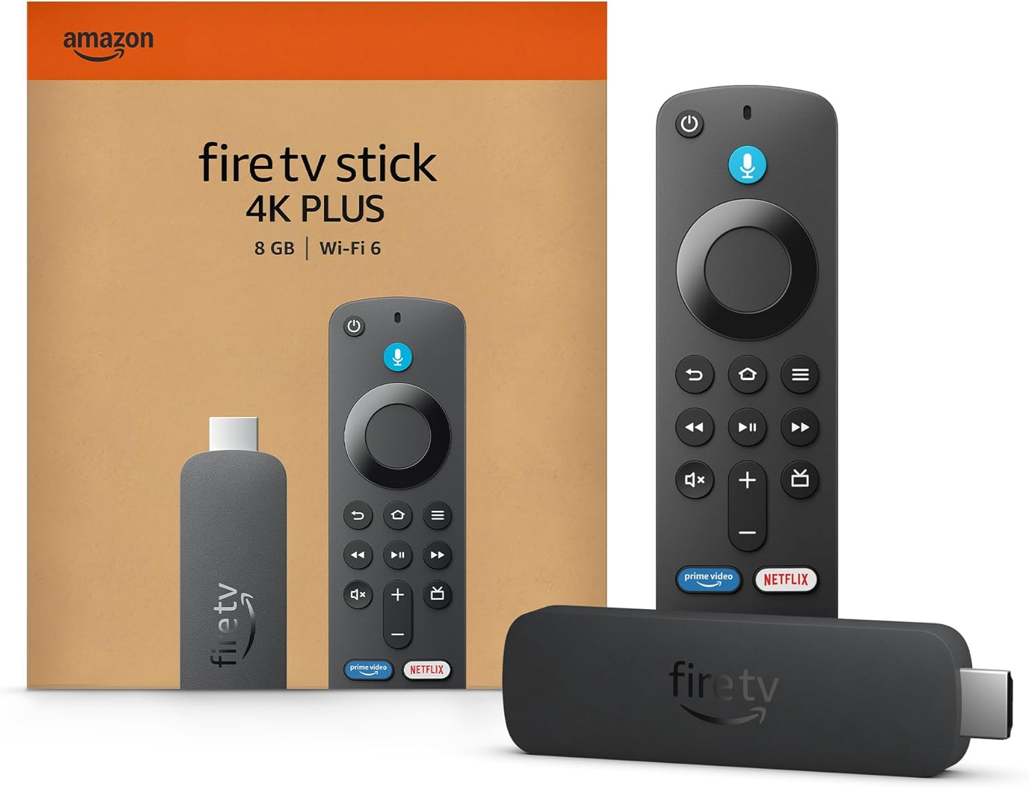Amazon Fire TV Stick 4K Plus HDMI 4K Ultra HD Fire OS Nero