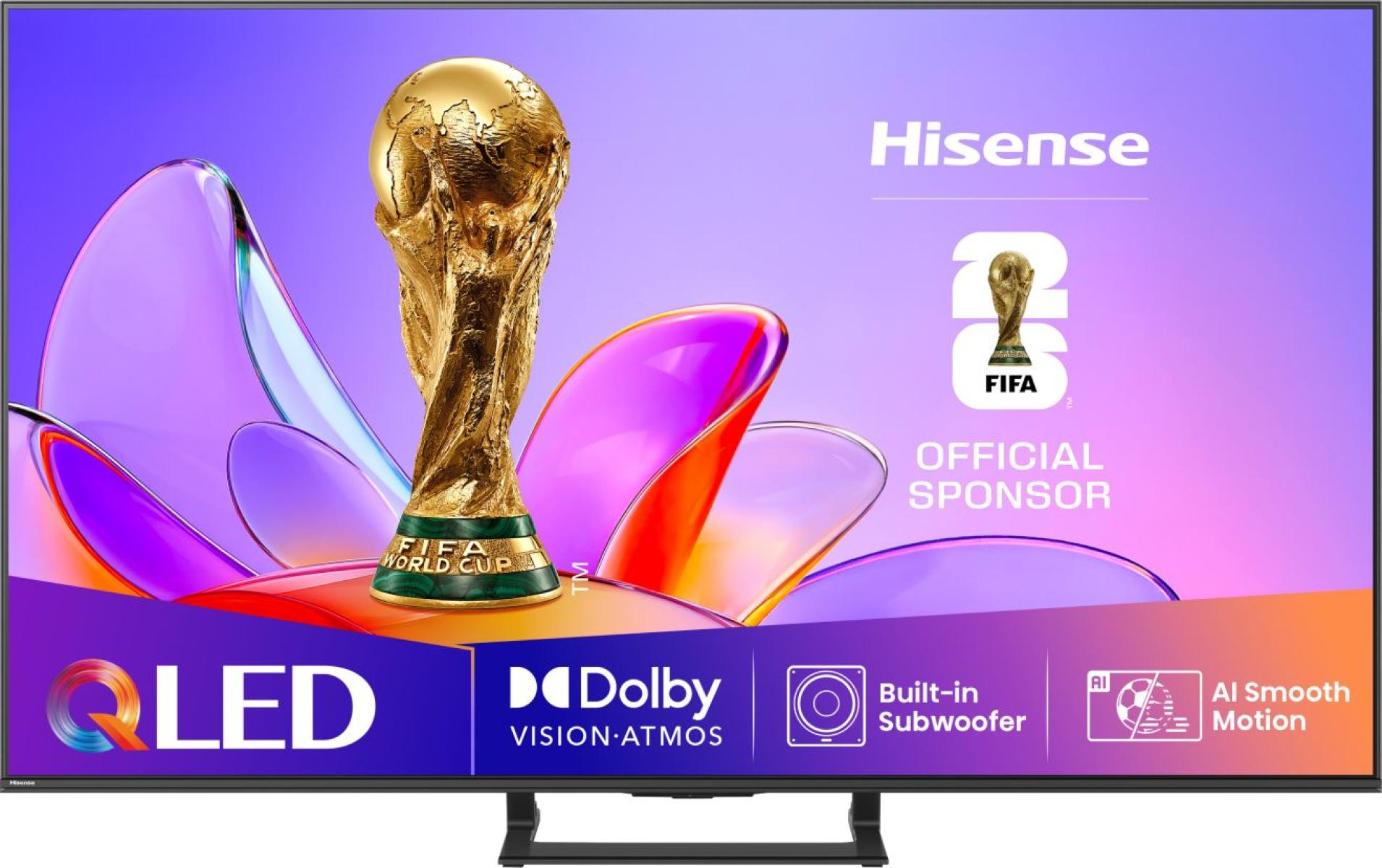 Hisense A7Q 65A79Q TV 165,1 cm (65") 4K Ultra HD Smart TV Wi-Fi Nero