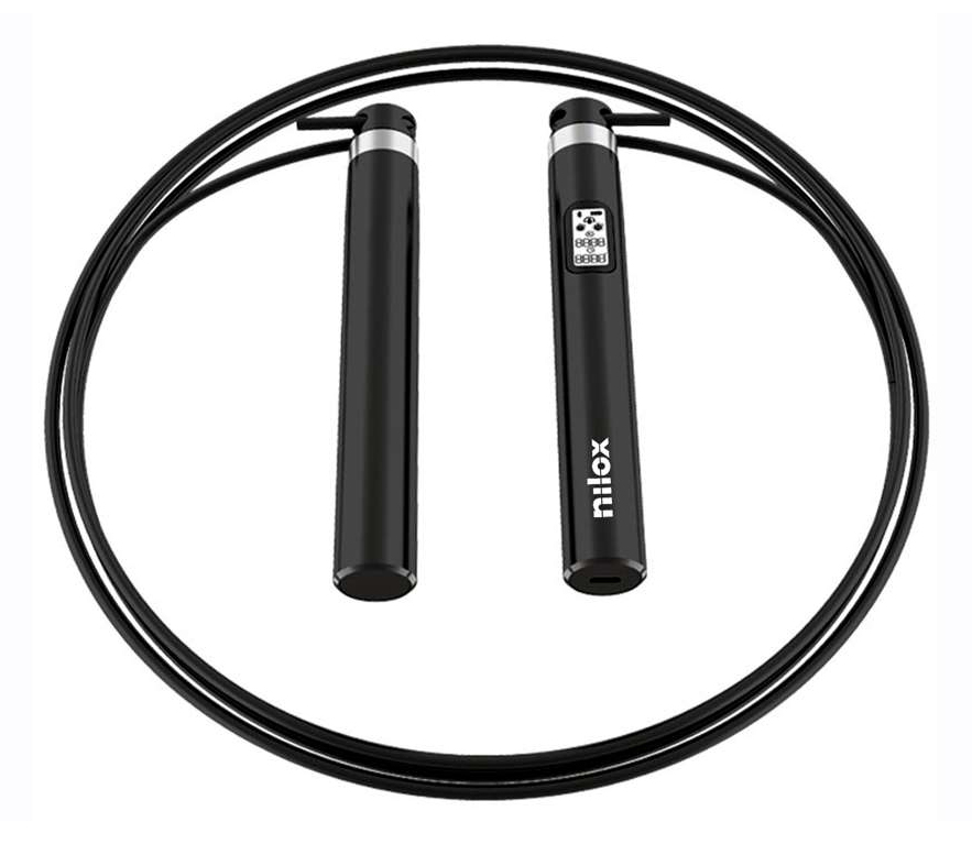 Nilox NXSMARTROPE corda per saltare Nero Bluetooth