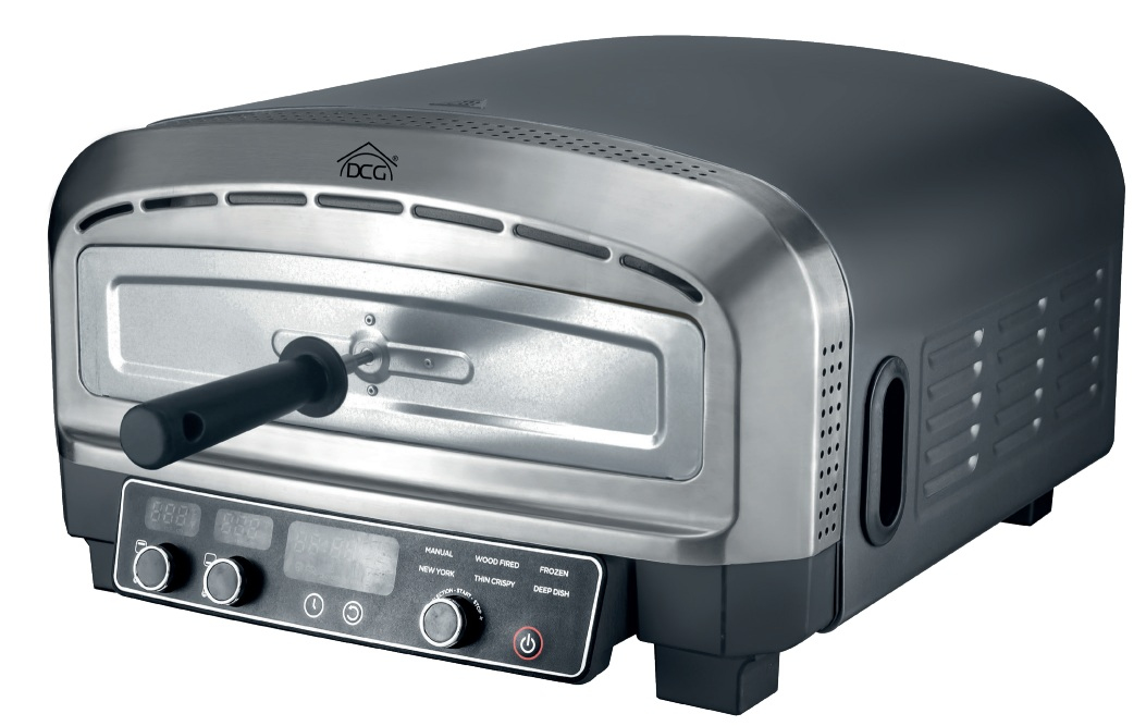 DCG Eltronic MB2350 macchina e forno per pizza 1 pizza(e) 2200 W Nero
