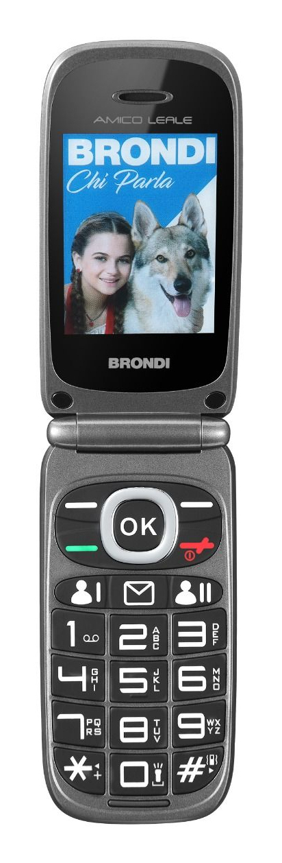 Brondi AMICO LEALE 6,1 cm (2.4") Nero