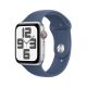 Apple Watch SE GPS + Cellular 44mm Cassa in Alluminio Color Argento con Denim Sport Band - M/L