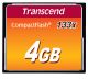 Transcend TS4GCF133 memoria flash 4 GB CompactFlash MLC