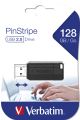 Verbatim PinStripe - Memoria USB da 128 GB - Nero