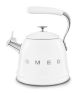 Smeg Bollitore con fischio 50's Style - Bianco LUCIDO - WKF01WH