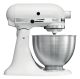 KitchenAid 5K45SSEWH Sbattitore con base 275 W Metallico, Bianco
