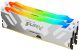 Kingston Technology FURY 32GB 7200MT/s DDR5 CL38 DIMM (Kit da 2) Renegade RGB Bianco XMP