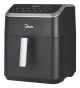 Midea MAD70000ADK friggitrice Singolo 7 L Indipendente 1800 W Friggitrice ad aria calda Nero