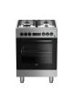 Beko FSE62110DXF: Cucina 60 cm larghezza / 60 cm profondità Assistito con Ventola