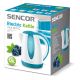 Sencor SWK 1817TQ bollitore elettrico 1,8 L 2000 W Blu, Bianco
