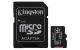 Kingston Technology Canvas Select Scheda micSDXC Plus 100R A1 C10 da 64GB + adattatore