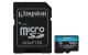 Kingston Technology Scheda microSDXC Canvas Go Plus Gen4 200MB/s A2 U3 V30 da 512 GB + adattatore