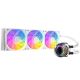 Antec Vortex Lum 360 White ARGB Processore Kit di raffreddamento a liquido 12 cm Bianco