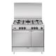 Glem Gas UR965VI cucina Elettrico/Gas Acciaio inox