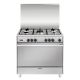 Glem Gas UN965VI cucina Elettrico/Gas Acciaio inox