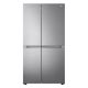 LG GSBV70PZTE Frigorifero Side-by-Side, Classe E, 655L, No frost, Inox