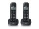 Brondi Gala Twin Telefono DECT Identificatore di chiamata Nero