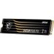 MSI Spatium M480 PRO PCIE 4.0 NVME M.2 2TB drives allo stato solido PCI Express 4.0 3D NAND
