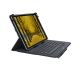 Logitech Universal Folio Cover iPad o Tablet con Tastiera Bluetooth Wireless, Per la maggior parte dei tablet da 9-10