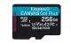 Kingston Technology 256 GB microSDXC Canvas Go Plus Gen4 200R A2 U3 Confezione singola senza ADP