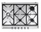 Smeg SRV575GH5 piano cottura Acciaio inox Da incasso 70 cm Gas 5 Fornello(i)