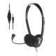 NGS MS103 MAX Auricolare Cablato A Padiglione Musica e Chiamate Nero
