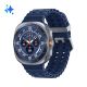 Samsung Galaxy Watch Ultra 2025 (Titanium Blue, LTE, 47mm) Smartwatch Galaxy AI, Design resistente agli urti, Batteria a lunga durata, Cassa in titanio di grado aerospaziale