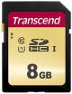 Transcend 8GB, UHS-I, SD SDHC MLC Classe 10