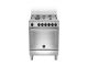 Bertazzoni La Germania Americana AMN664EXV cucina Elettrico Gas Acciaio inox
