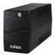 Nilox NXGCLI6001X5V2 gruppo di continuità (UPS) A linea interattiva 0,6 kVA 420 W 2 presa(e) AC