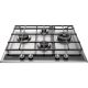 Hotpoint Ariston PKLL 641 D2/IX/HAR Acciaio inox Da incasso 65 cm Gas 4 Fornello(i)