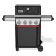 Weber Spirit E-410 Barbecue Carrello GPL Nero 8210 W