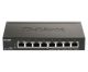 D-Link DGS-1100-08PV2 Gestito L2/L3 Gigabit Ethernet (10/100/1000) Supporto Power over Ethernet (PoE) Nero