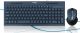 Tecno TC-740W tastiera Mouse incluso Ufficio USB QWERTY Italiano Nero