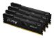 Kingston Technology FURY Beast 64GB 3200MT/s DDR4 CL16 DIMM (Kit da 4) 1Gx8 Black