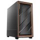 Antec FLUX SE Midi Tower Nero, Legno
