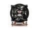 Dynatron Q6 sistema di raffreddamento per computer Processore Raffreddatore d'aria 9,2 cm Nero 1 pz