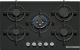 Bosch Serie 6 PPQ7A6I15 Piano cottura a gas 75 cm 5 fuochi Vetro Nero