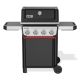 Weber Spirit E-415 Barbecue Zona cottura GPL Nero, Acciaio inox 8210 W