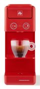 Illy Y3.3 Rossa Macchina per caffè a capsule iperespresso - in omaggio 36 classic, 18 intenso