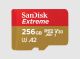 SanDisk Extreme 256 GB MicroSDXC UHS-I Classe 3