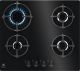 Electrolux EGG64272K Nero Da incasso 60 cm Gas 4 Fornello(i)