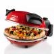 Ariete 909 Forno Pizza - Pizza in 4 minuti - Piastra in pietra refrattaria con trattamento antiaderente - Temperatura max 400° - 1200 Watt - Timer 30’