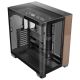Antec C8 Curve Wood Full Tower Nero, Trasparente, Legno