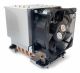 Dynatron S6 sistema di raffreddamento per computer Processore Raffreddatore d'aria 8 cm Alluminio, Nero 1 pz
