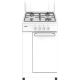 Nikkei Italia SNMBF piano cottura Bianco 50 cm Gas 4 Fornello(i)