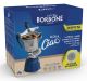 Caffè Borbone MOKACIAOINDUZ caffettiera manuale Moka Blu, Grigio