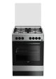 Beko FSE62110DX: Cucina 60 cm larghezza / 60 cm profondità Assistito con Ventola