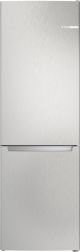 Bosch Serie 2 KGN36NLEA Frigorifero Combinato da libera installazione 186 x 60 cm Metal look Classe E