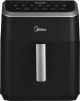 Midea MAD55000ADK Singolo 5,2 L 1600 W Friggitrice ad aria calda Nero, Grigio